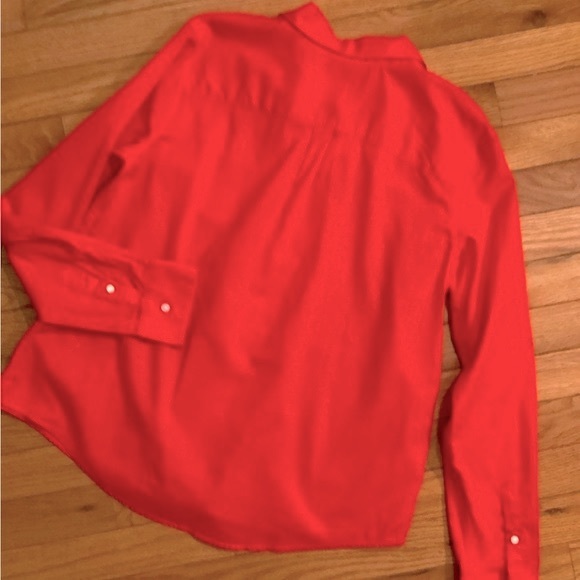 NWT BANANA REPUBLIC LINEN COTTON BLEND BUTTON DOWN - Picture 3 of 8